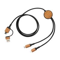 CAVO 6 IN 1 IN PLASTICA RICICLATA